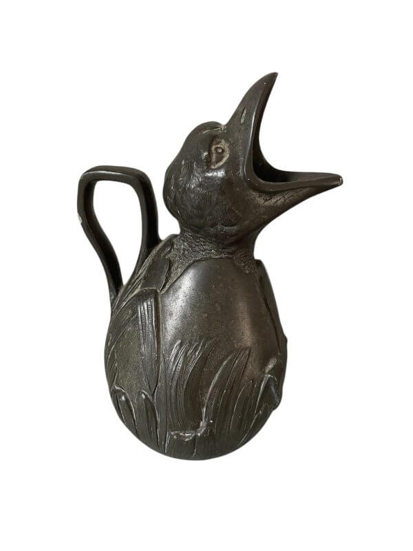 pichet en étain signé jean garnier 1900